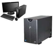 Stolní a serverové počítače a kompaktní stolní PC (all-in-one)